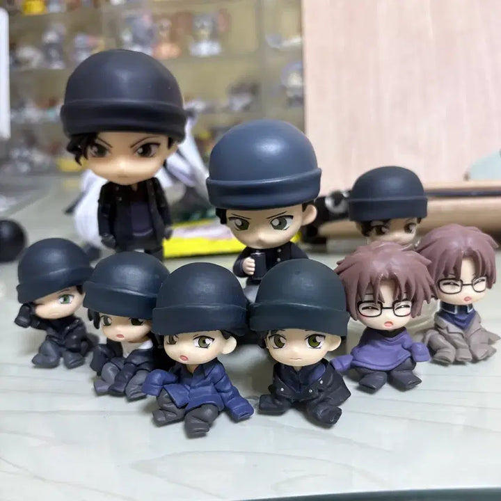 [BUNJANG] Detective Conan Shuichi Akai Nendoroid and Chizimase Figure Bundle / 명탐정 코난 아카이 슈이치 굿즈 일괄 판매 (치지마세 넨도로이드 팝마트)