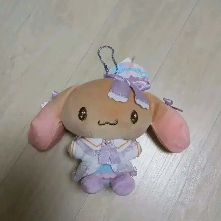 [BUNJANG] Sanrio Cinnamoroll Dreamy Mocha Idol Mascot Doll Keyring / 산리오 시나모롤 프렌즈 모카 드리미 아이돌 마스코트 인형 키링