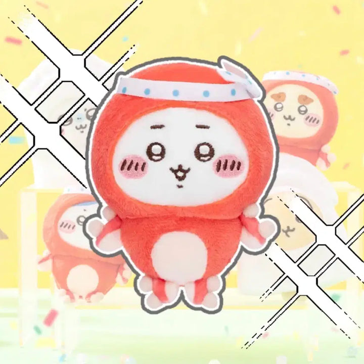 [BUNJANG] Chiikawa Tako Kuji Octopus Mascot Plush / 치이카와 타코 쿠지 문어 마스코트 인형 치이카와
