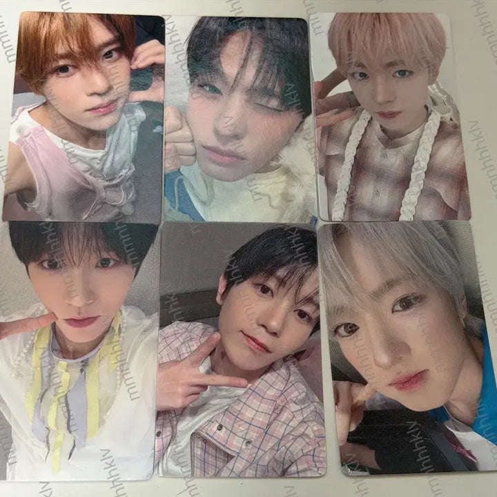 [BUNJANG] NCT WISH Jump Up Lucky Draw Photocard / 현물> 엔시티위시 260426 점프업 영통 미공포