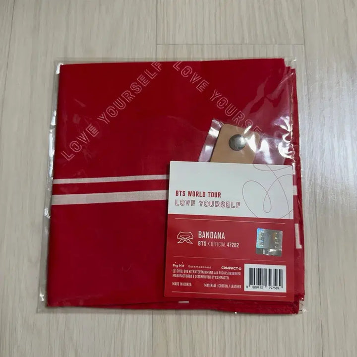 [BUNJANG] BTS LOVE YOURSELF World Tour Bandana / 방탄소년단 BTS LOVE YOURSELF 월드투어 반다나