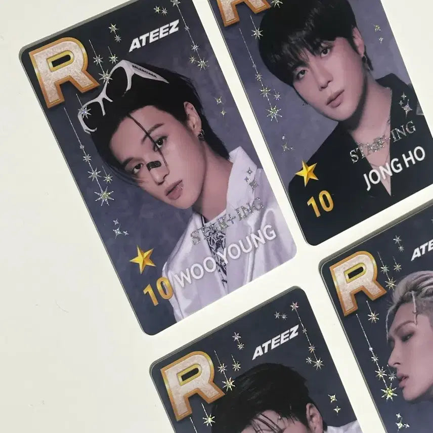 [BUNJANG] ATEEZ Hongjoong, Wooyoung, Mingi, San Lucky Draw Bundle Photocards / 에이티즈 포카 슈스티즈 일괄 양도