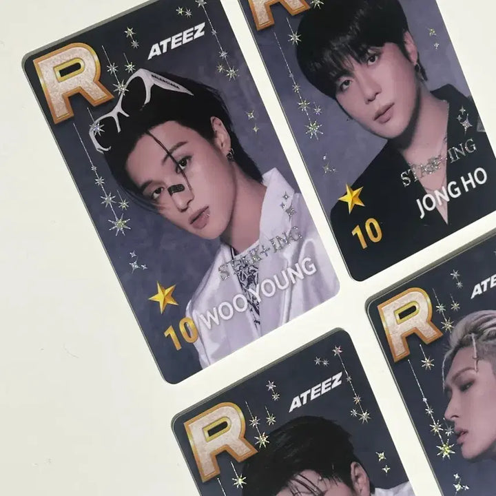 [BUNJANG] ATEEZ Hongjoong, Wooyoung, Mingi, San Lucky Draw Bundle Photocards / 에이티즈 포카 슈스티즈 일괄 양도