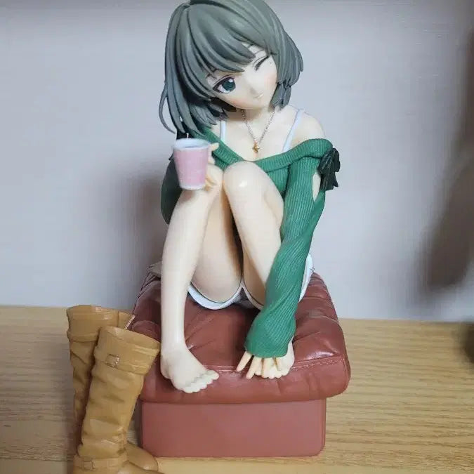 [BUNJANG] The Idolmaster Kaede Takagaki Figure / 아이돌마스터 타카가키 카에데 피규어 고전미소녀