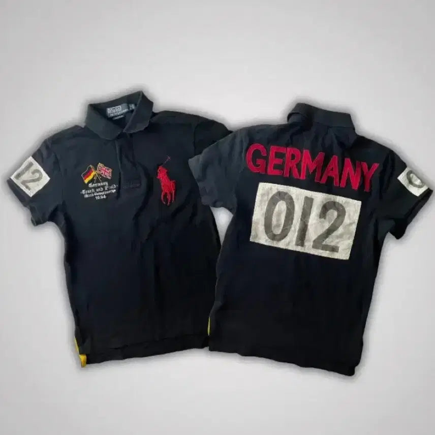 [BUNJANG] Polo Ralph Lauren Big Pony Chief Keef Germany Track &amp; Field T-Shirt XL / 폴로 빅포니 치프키프 독일 새제품 xl