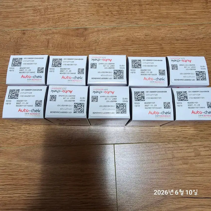 [BUNJANG] Auto Check Blood Glucose Test Strips (10 Count) / 오토첵혈당지
