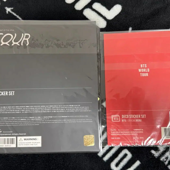 [BUNJANG] BTS Love Yourself Concert Deco Sticker (Sealed) / 방탄 BTS 럽셀콘 데코 스티커+맵솔콘 스티커세트 일괄