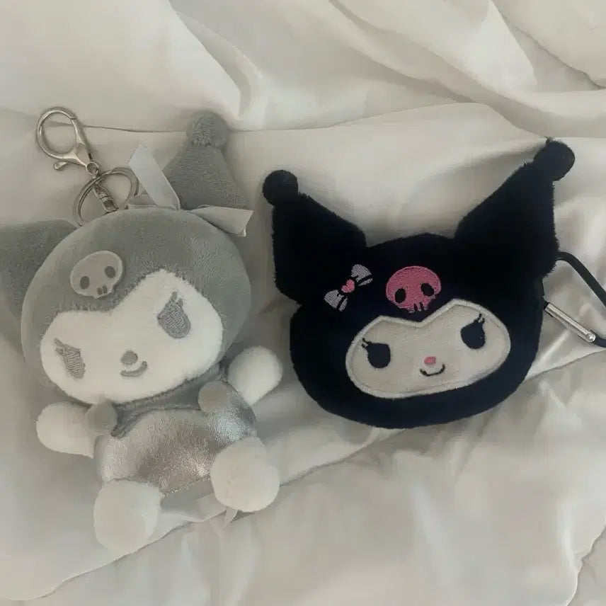 [BUNJANG] Kuromi Bag Charm Set / 쿠로미 가방고리 일괄판매