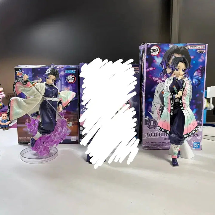 [BUNJANG] Demon Slayer Shinobu Kocho Figure 2 Types Bundle Set / 귀칼 시노부 피규어 2종 일괄