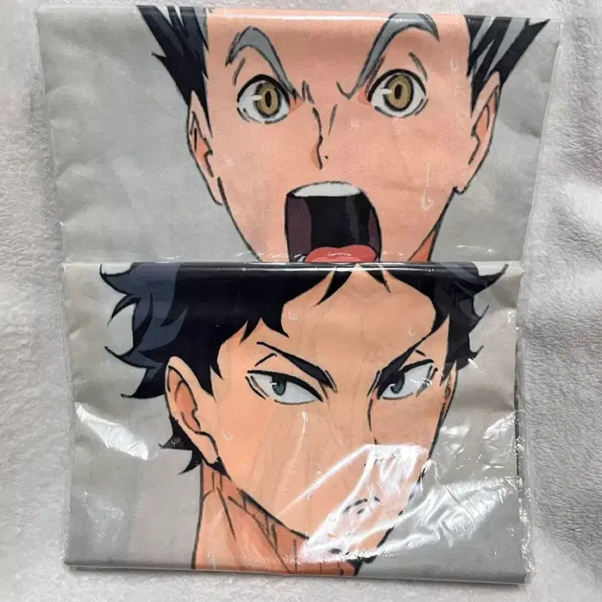 [BUNJANG] Haikyuu!! Bokuto Koutarou &amp; Akaashi Keiji Visual Cloth Tapestry 2m Bundle Set / 하이큐 보쿠토 아카아시 비주얼 크로스 테피스트리 2m 일괄