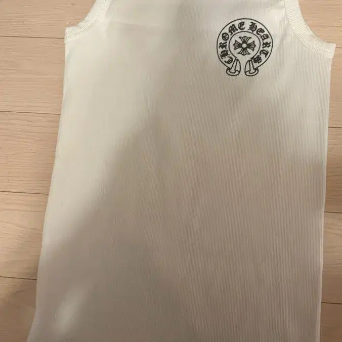 [BUNJANG] Chrome Hearts White Tank Top S Size / 크롬하츠 화이트 탱크탑 ( 나시 ) s사이즈