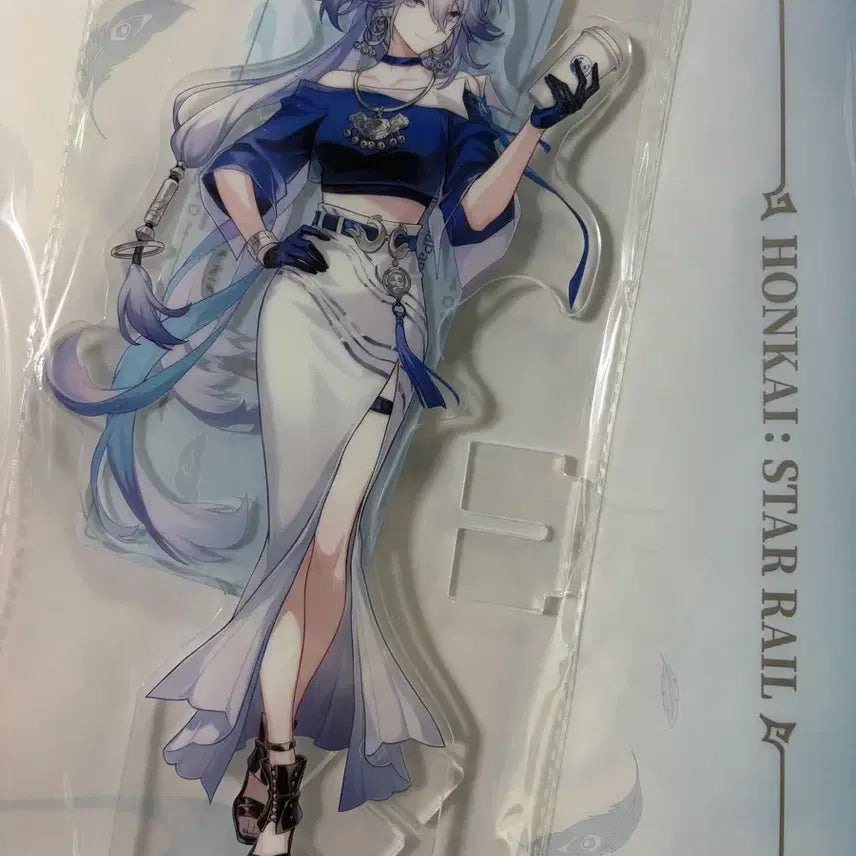 [BUNJANG] Honkai: Star Rail Chaekdo Collaboration Hyokwang Big Acrylic Stand Set (Sealed) / [미개봉] 붕괴스타레일 공식 차백도 콜라보 효광 빅아크릴 스탠드 세트