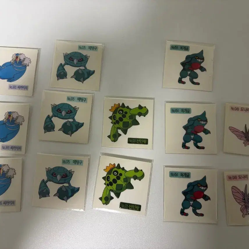 [BUNJANG] Pokemon Sticker Old Seal Rare Hologram / 포켓몬스터 띠부씰 샤니 올드씰 희귀씰 홀로그램