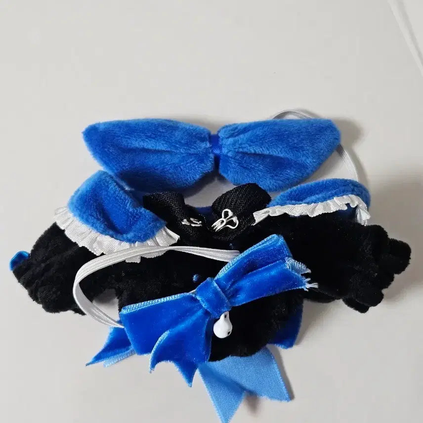[BUNJANG] Bebe Ribbon Blackberry 10cm Plushie Clothes / 베베리본 블랙베리 솜인형 솜깅옷 10cm 10깅 인형옷