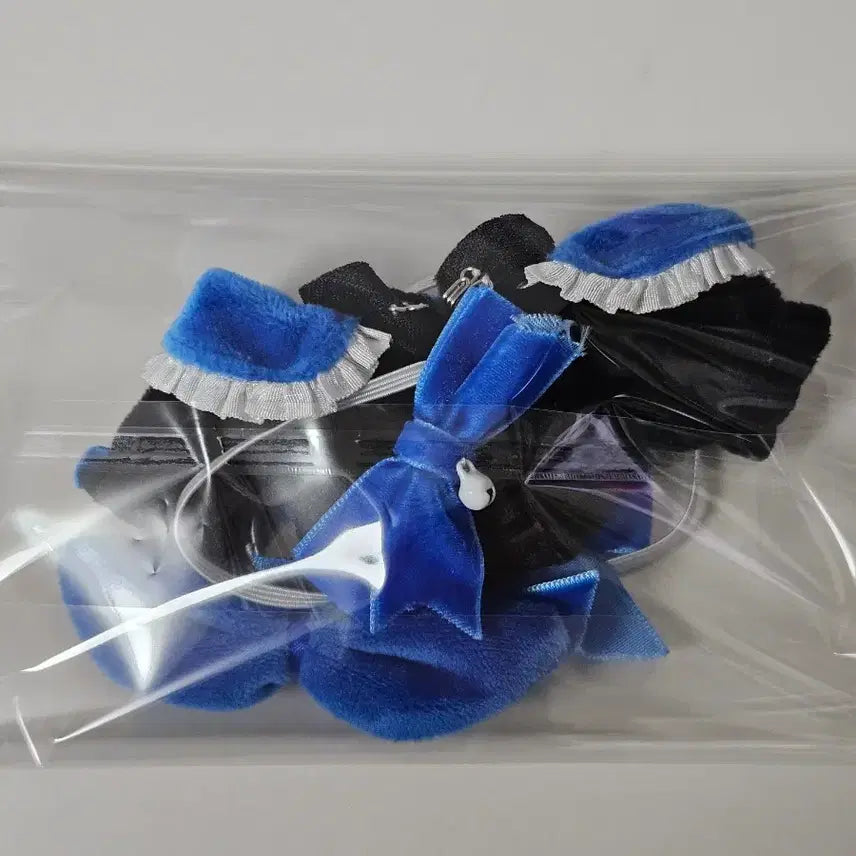[BUNJANG] Bebe Ribbon Blackberry 10cm Plushie Clothes / 베베리본 블랙베리 솜인형 솜깅옷 10cm 10깅 인형옷