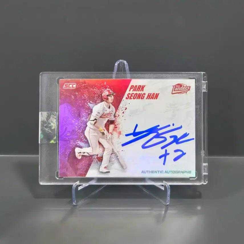 [BUNJANG] SSG Park Sung-han 2026 On-Auto Autograph Card / 2026 KBO 온오토카드 (SSG 박성한 친필카드)