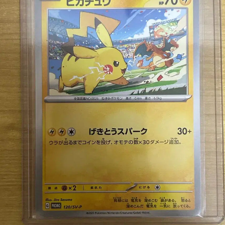 [BUNJANG] Pokemon Card Pikachu Promo 120/SV-P / 포켓몬카드 피카츄 프로모 120/SV-P