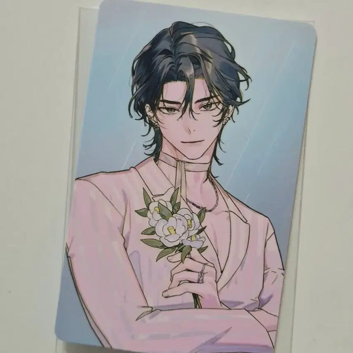 [BUNJANG] Demutj Korean Author Kim Rae-bin Photocard &amp; Postcard Bundle Set / 데못죽 대만판 김래빈 포카 금박 사인 엽서 일괄