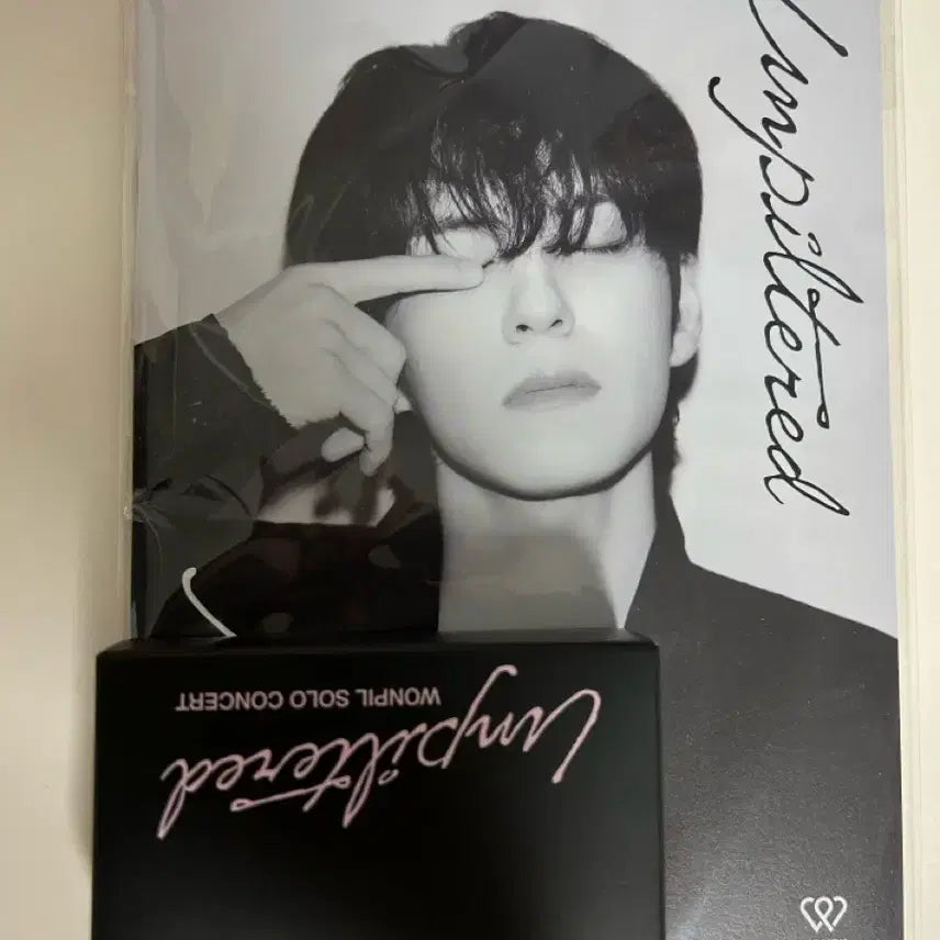 [BUNJANG] DAY6 Wonpil Unfiltered Solo Concert Final Day Fanclub Gift Entry Photocard &amp; Slogan / 원필 언필터드솔콘 막콘 팬클럽기프트 입장포카