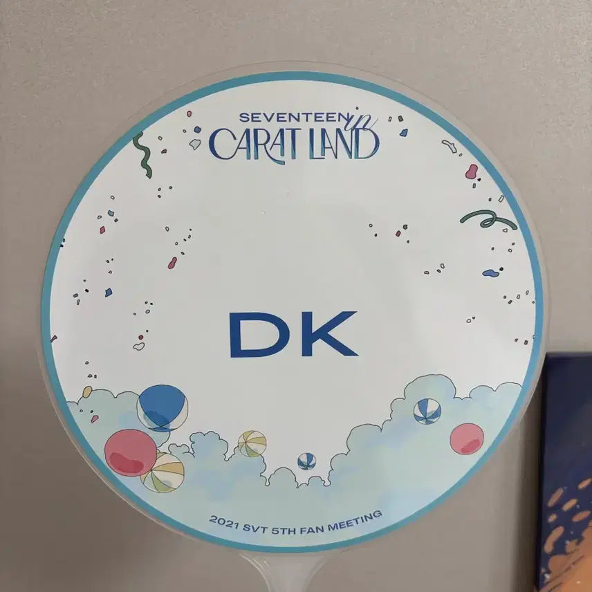 [BUNJANG] SEVENTEEN DK Uchiwa Fan / 세븐틴 도겸 우치와