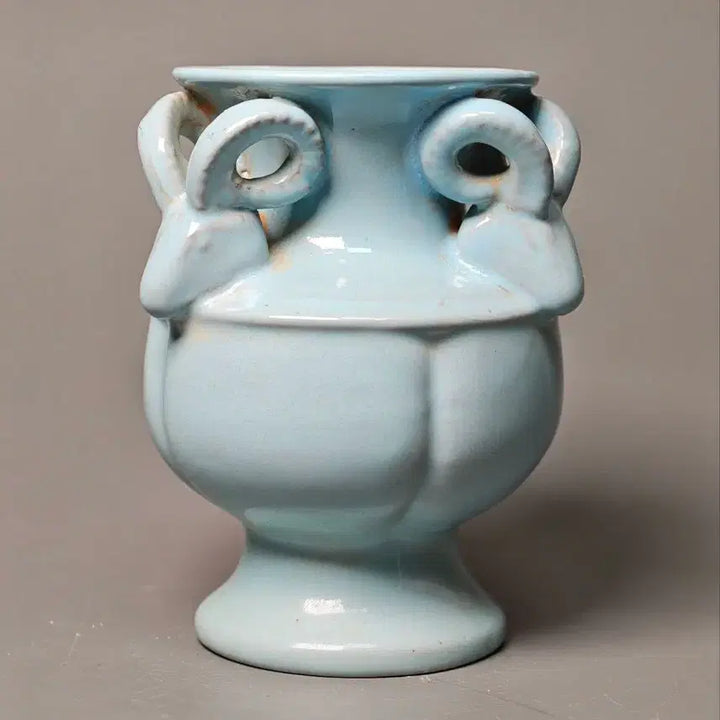 [BUNJANG] Song Dynasty Ru Ware Sanyang Zun Chinese Ceramic Antique Collectible / 송 여요 천청유 삼양존 도자기 중국도자기 골동품 수집품