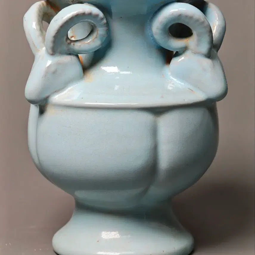 [BUNJANG] Song Dynasty Ru Ware Sanyang Zun Chinese Ceramic Antique Collectible / 송 여요 천청유 삼양존 도자기 중국도자기 골동품 수집품