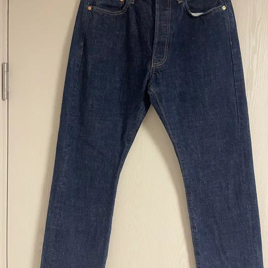 [BUNJANG] Outstanding Selvedge Denim Collection Jeans Indigo 32W / 아웃스탠딩 셀비지 데님 컬렉션 청바지 인디고 32인치