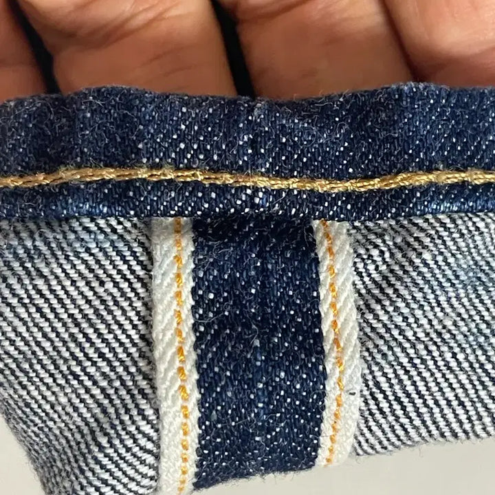 [BUNJANG] Outstanding Selvedge Denim Collection Jeans Indigo 32W / 아웃스탠딩 셀비지 데님 컬렉션 청바지 인디고 32인치