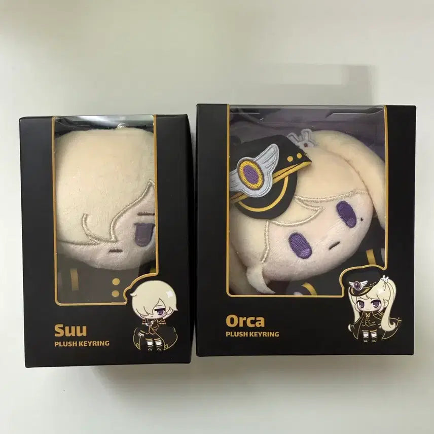 [BUNJANG] MapleStory Orca &amp; Suu Doll Keychain Set / 메이플 오르카 스우 인형 키링 세트