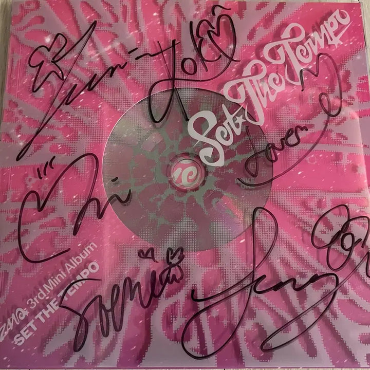 [BUNJANG] Izna Autographed Album / 이즈나 izna 친필 싸인 앨범 비매