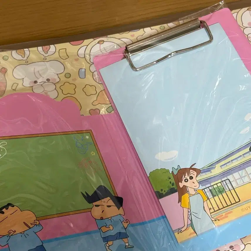 [BUNJANG] Crayon Shin-chan Mini Clipboard Notepad / 짱구는 못말려 _ 짱구 미니 클립보드 노트