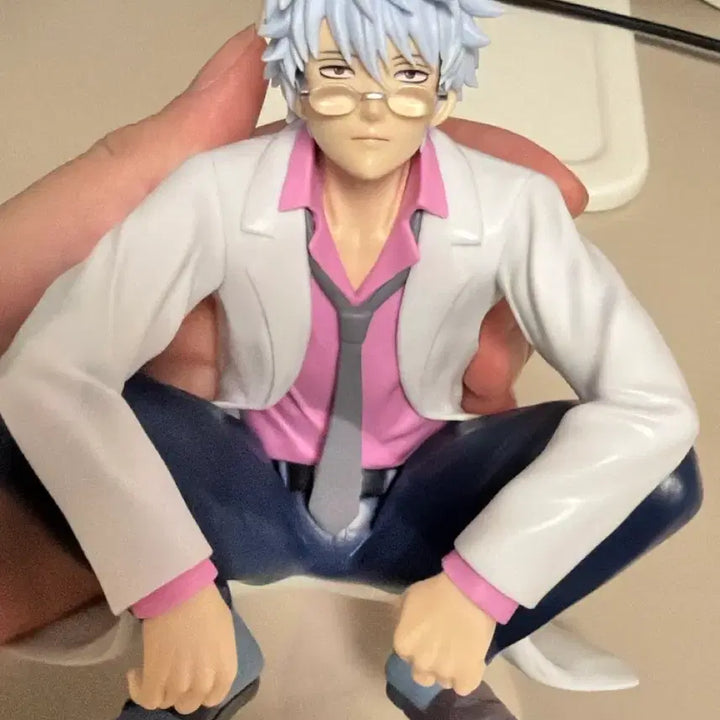 [BUNJANG] Gintama Gintoki Ginpachi Desktop Figure (Box Not Included) / 오늘만)은혼 긴토키 긴파치 데스크탑 피규어 (박스x)