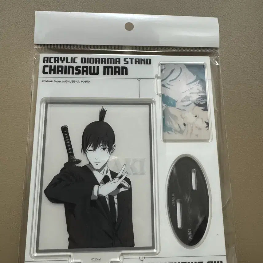 [BUNJANG] Chainsaw Man Aki Acrylic Diorama Stand / 체인소맨 팝업 아키 아크릴 디오라마 스탠드