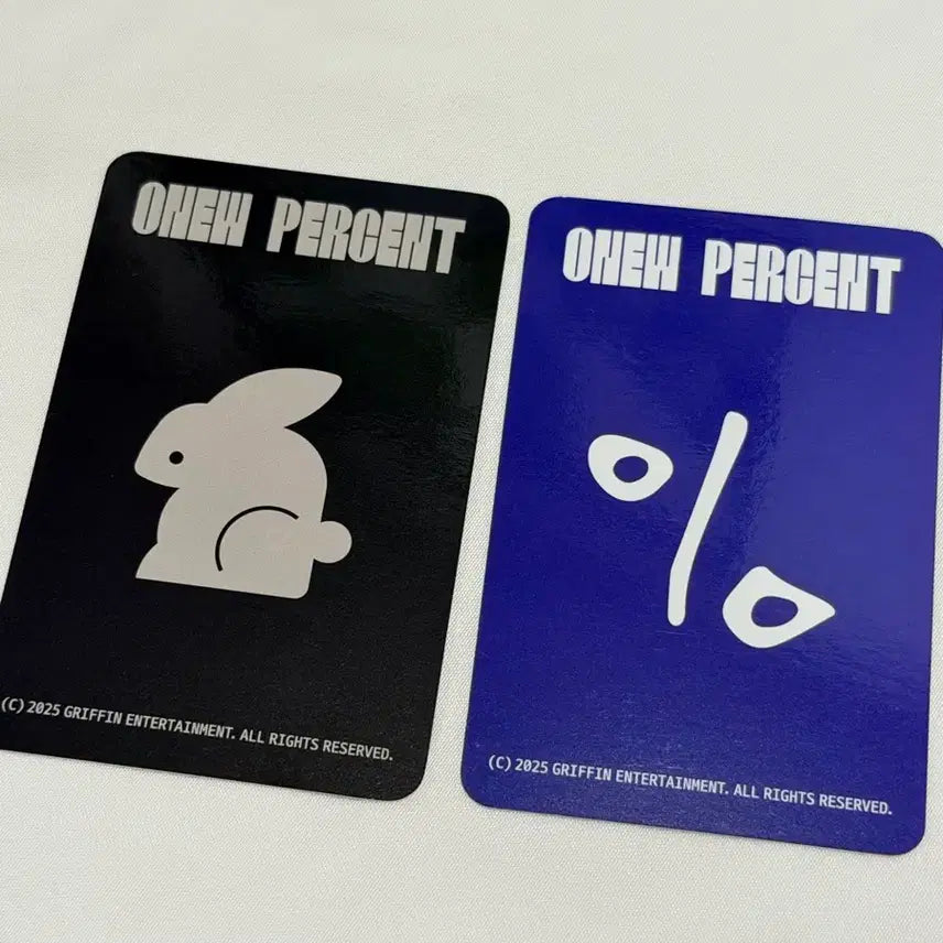 [BUNJANG] SHINee Onew Percent Pop-up T-shirt Photocard Bundle Set (2 types) / 샤이니 온유 퍼센트팝업 티셔츠포카 2종 일괄