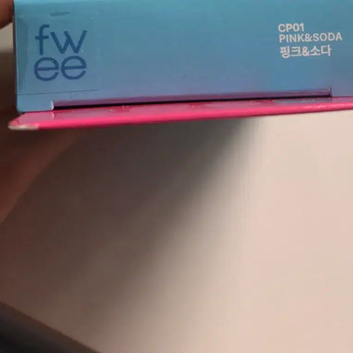 [BUNJANG] Fiin Pocket Cheek Palette No. 1 Pink &amp; Soda / (새상품)퓌 포켓 치크팔레트 1호 핑크&amp;소다