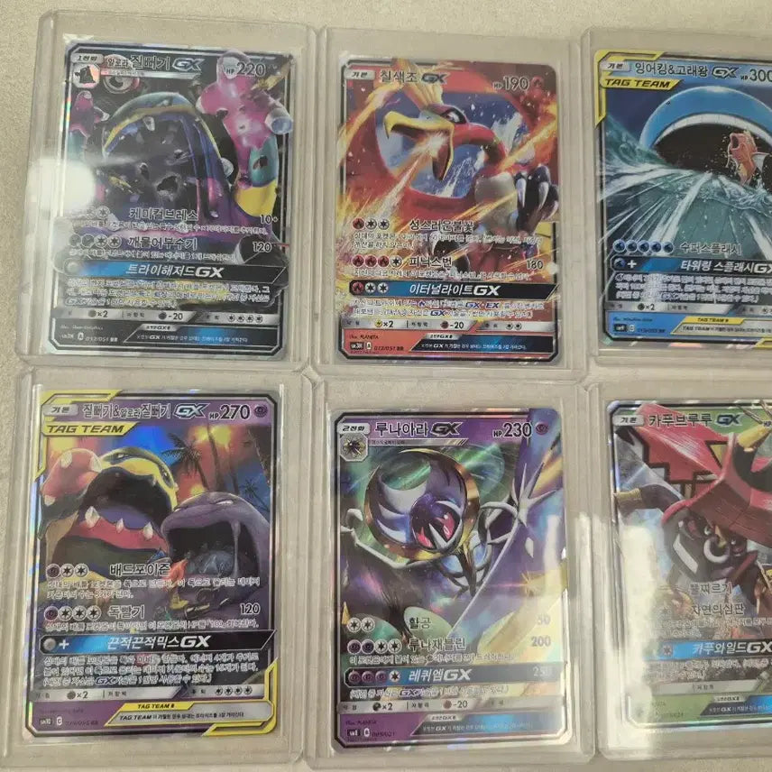[BUNJANG] Pokemon Cards Bundle Set (34 Cards, Rare) / 고대 포켓몬 카드 34장 레어 카드 일괄