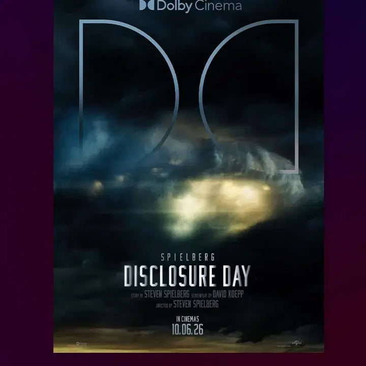 [BUNJANG] Disclosure Day Original Ticket &amp; Dolby Poster Bundle / (일괄) 디스클로저 데이 오리지널 티켓, 돌비 포스터