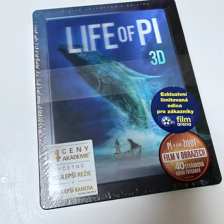 [BUNJANG] Life of Pi Lenticular Czech Edition Steelbook Blu-ray / (블루레이)라이프 오브 파이 렌티큘러 체코판 스틸북 한글자막 유