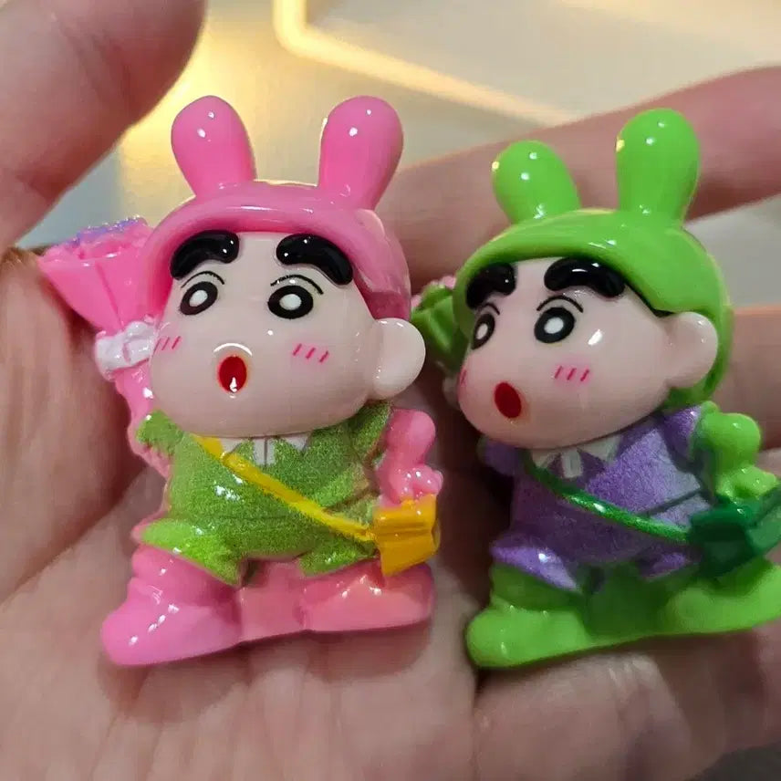 [BUNJANG] Crayon Shin-chan Bouquet Figure Set (10 Types) / 꽃다발 짱구 피규어 세트10종