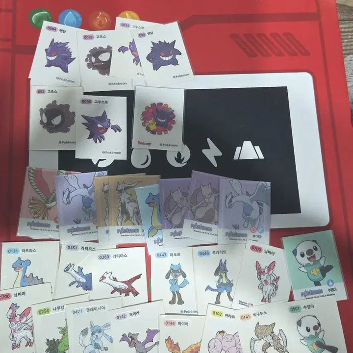 [BUNJANG] Pokemon Sticker Collection - Popular &amp; Rare / 포켓몬 띠부씰 인기씰 레어씰꼬부기파이리 루카리오리오르 팬텀등