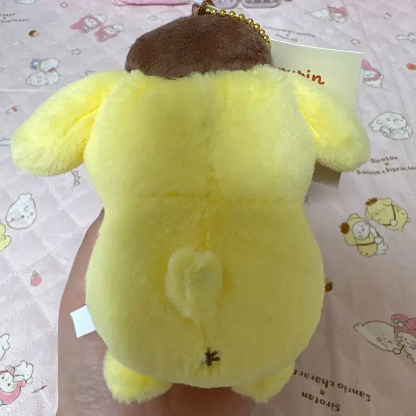 [BUNJANG] Pompompurin Birthday Nakayoshi Plush Keychain / 폼폼푸린 머핀 나카요시 생일 인형 키링