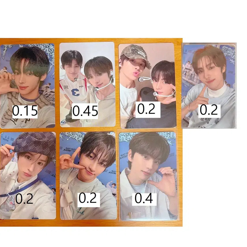[BUNJANG] TWS Tour Photocard Shinyu Kyungmin Jihun Hanjin / 투어스 TWS 투어 포카 신유 경민 지훈 한진 훈제란즈 캣멍즈
