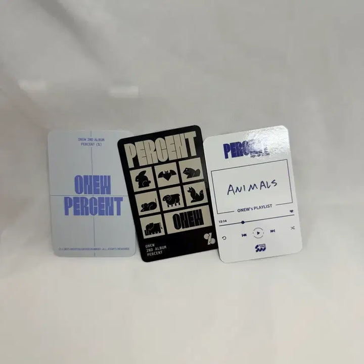 [BUNJANG] SHINee Onew "Percent Suit" JinKi Photocard Bundle Set (3 Types) / 샤이니 온유 퍼센트 수트진기 포카 3종일괄
