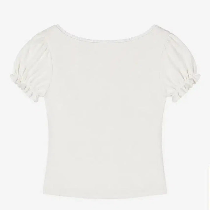 [BUNJANG] Dorothy Shirring Top - White / 드라이로즈 도로시 셔링 탑 화이트 갸루 히메갸루 미소녀