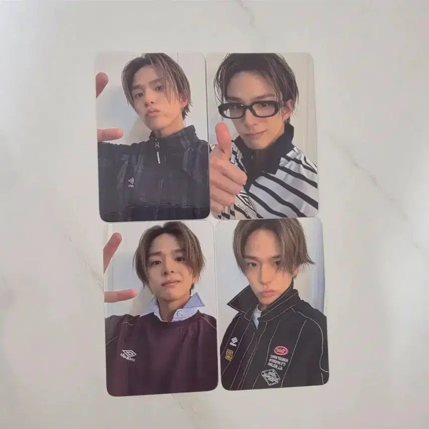 [BUNJANG] Umbro TREASURE Asahi Photocard Set A&amp;B Bundle Set / [한정판] 엄브로 트레저 아사히 포토카드 A&amp;B세트 일괄