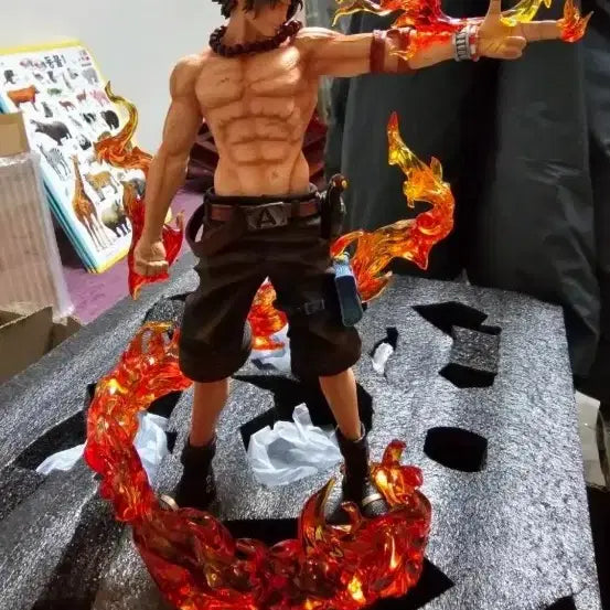 [BUNJANG] One Piece Portgas D. Ace Figure (26cm) / 원피스 wx 에이스
