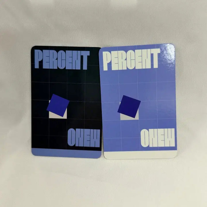 [BUNJANG] SHINee Onew Percent Photocard Bundle Set (2 Types) / 샤이니 온유 퍼센트 포카 2종 일괄