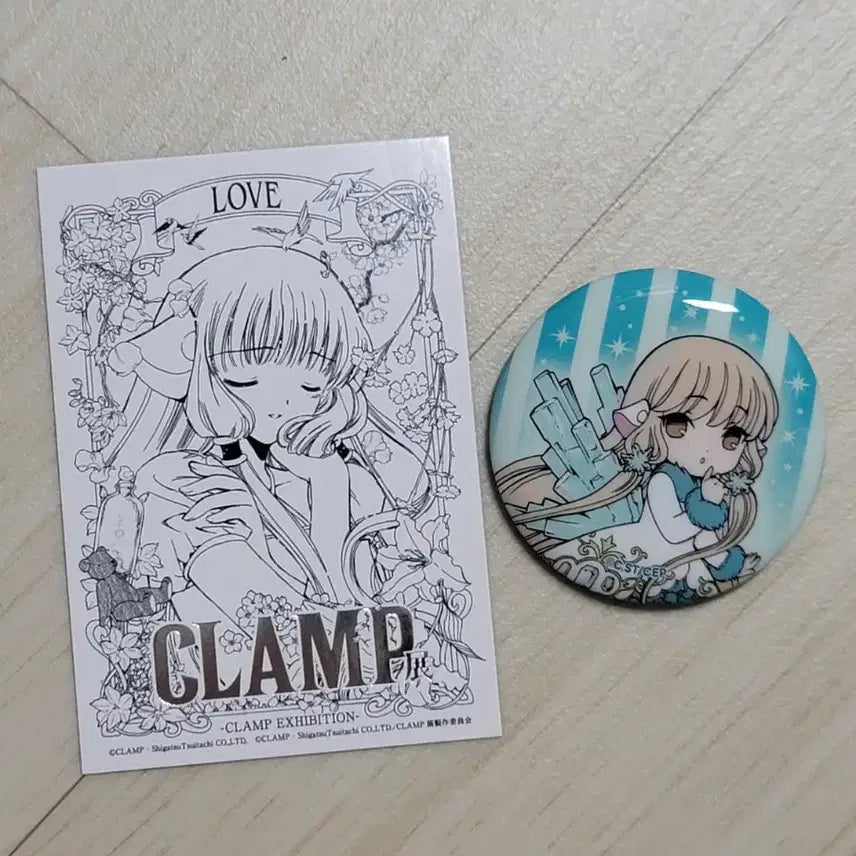 [BUNJANG] CLAMP Exhibition Entrance Benefit Chobits Chi Photo / 클램프전 후기 쵸비츠치이 입장특전&amp;구매특전 일괄