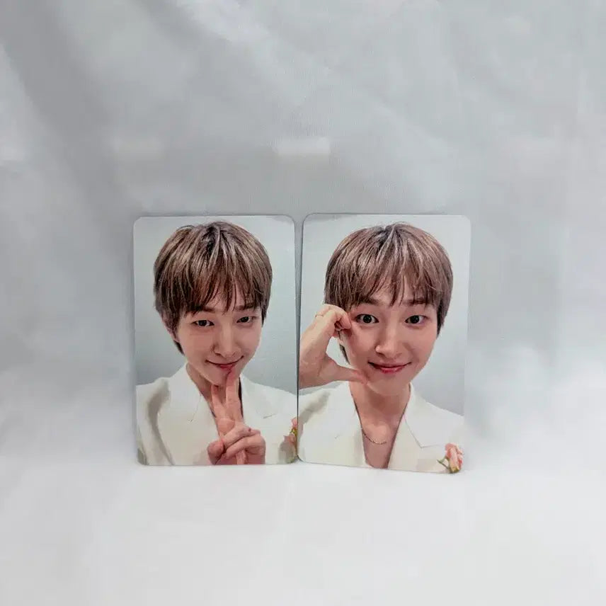 [BUNJANG] SHINee Onew Percent Photocard Bundle Set (2 Types) / 샤이니 온유 퍼센트 포카 2종 일괄
