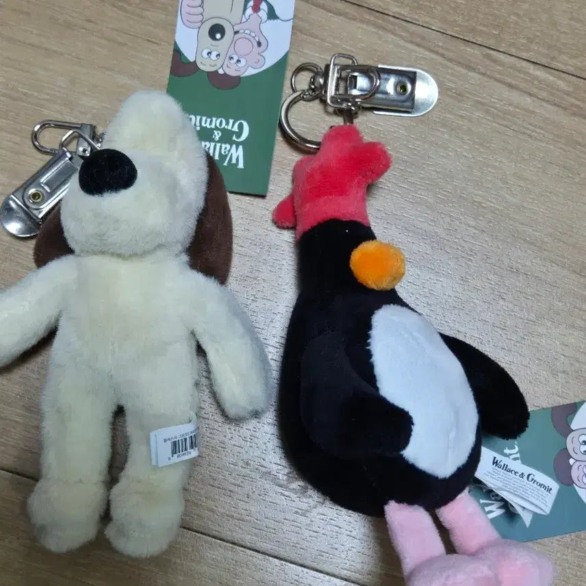 [BUNJANG] Wallace &amp; Gromit Gromit McGraw Keyring Set / (공간정리 오늘만특가)월레스와 그로밋 인형 그로밋 맥그로우 키링 세트